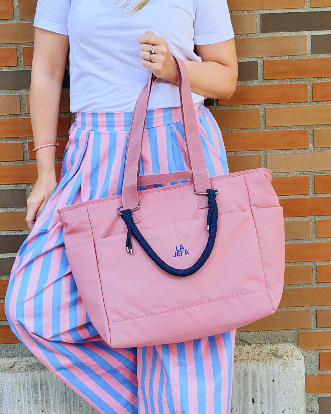 Bolso todoterreno "LA JEFA" - Rosa