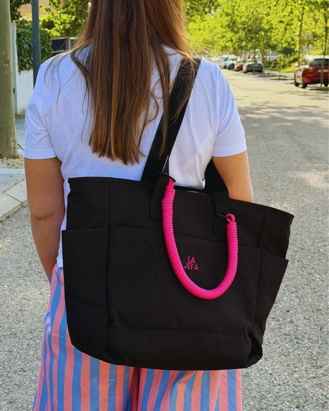 Bolso todoterreno "LA JEFA" - Negro