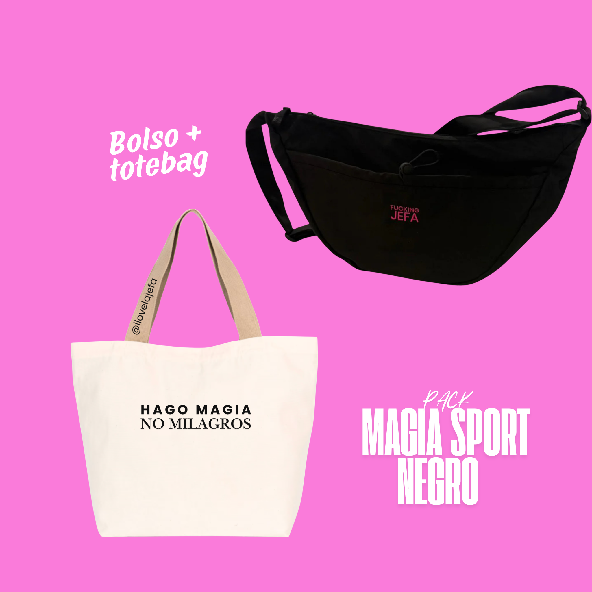 Pack “Magia Sport Negro”