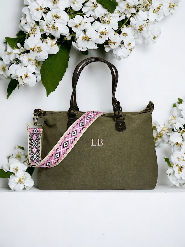 Bolso Lona Iniciales