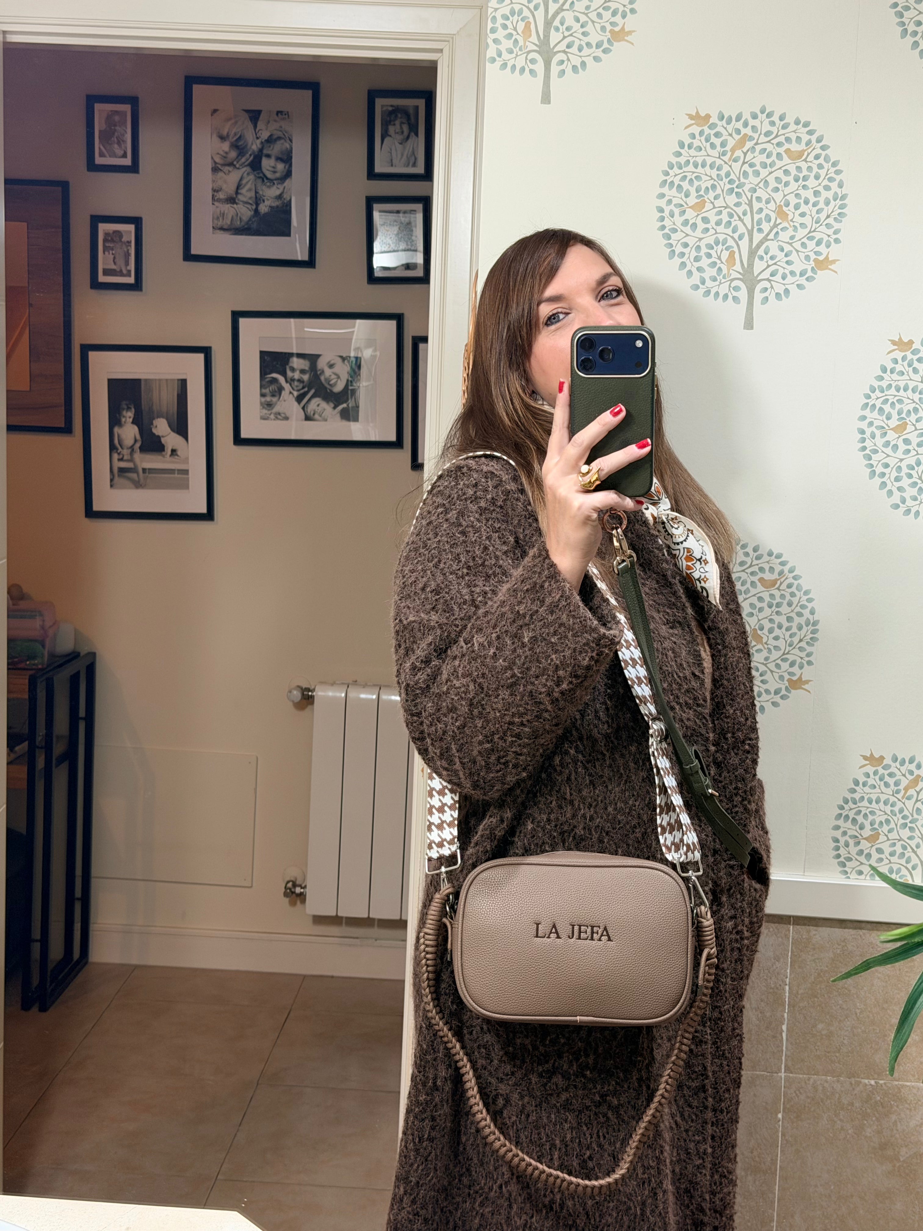 Bolso "LA JEFA"- Vegan- Topo