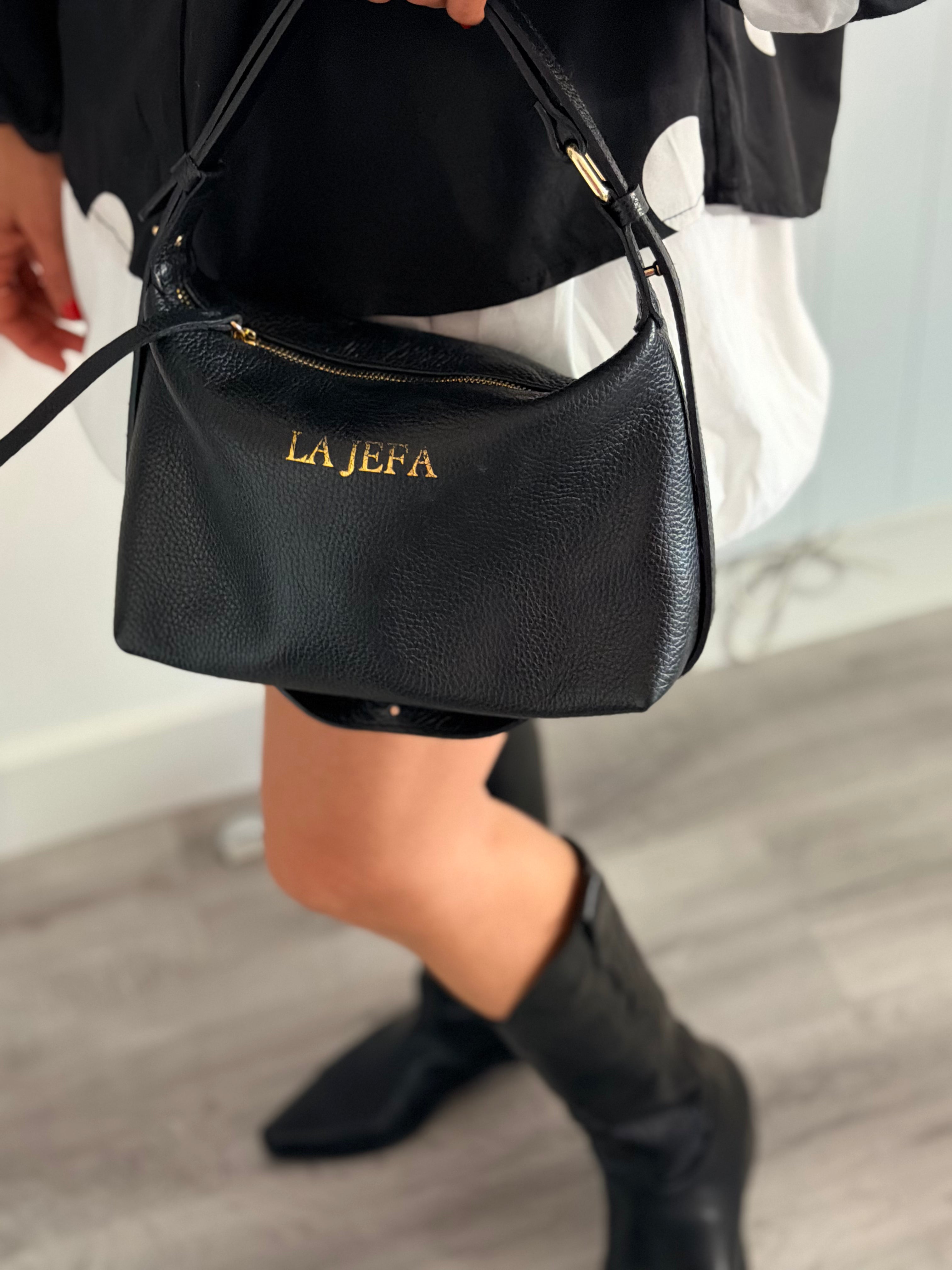 Mini bolso "La jefa" - Negro