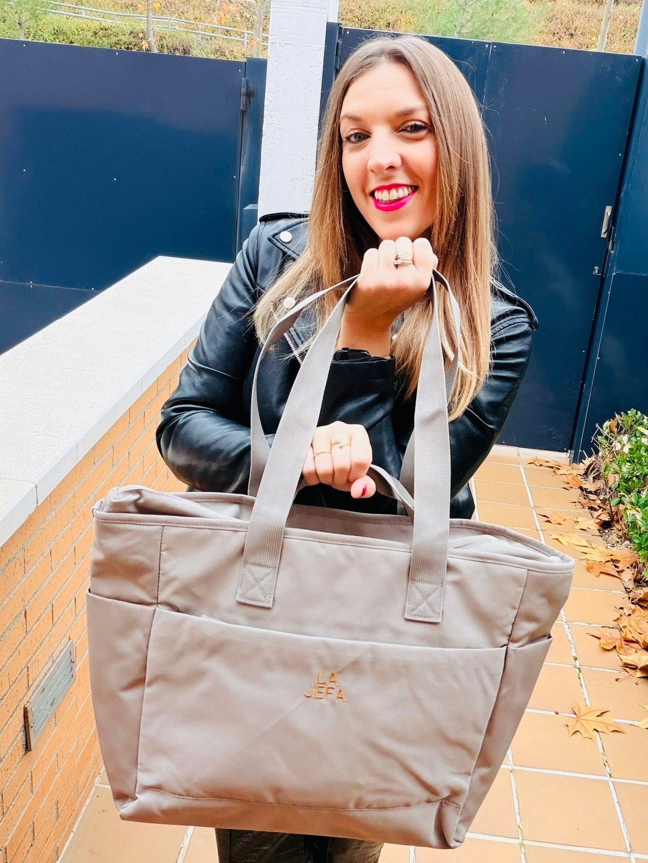 Bolso todoterreno "LA JEFA" - Beig