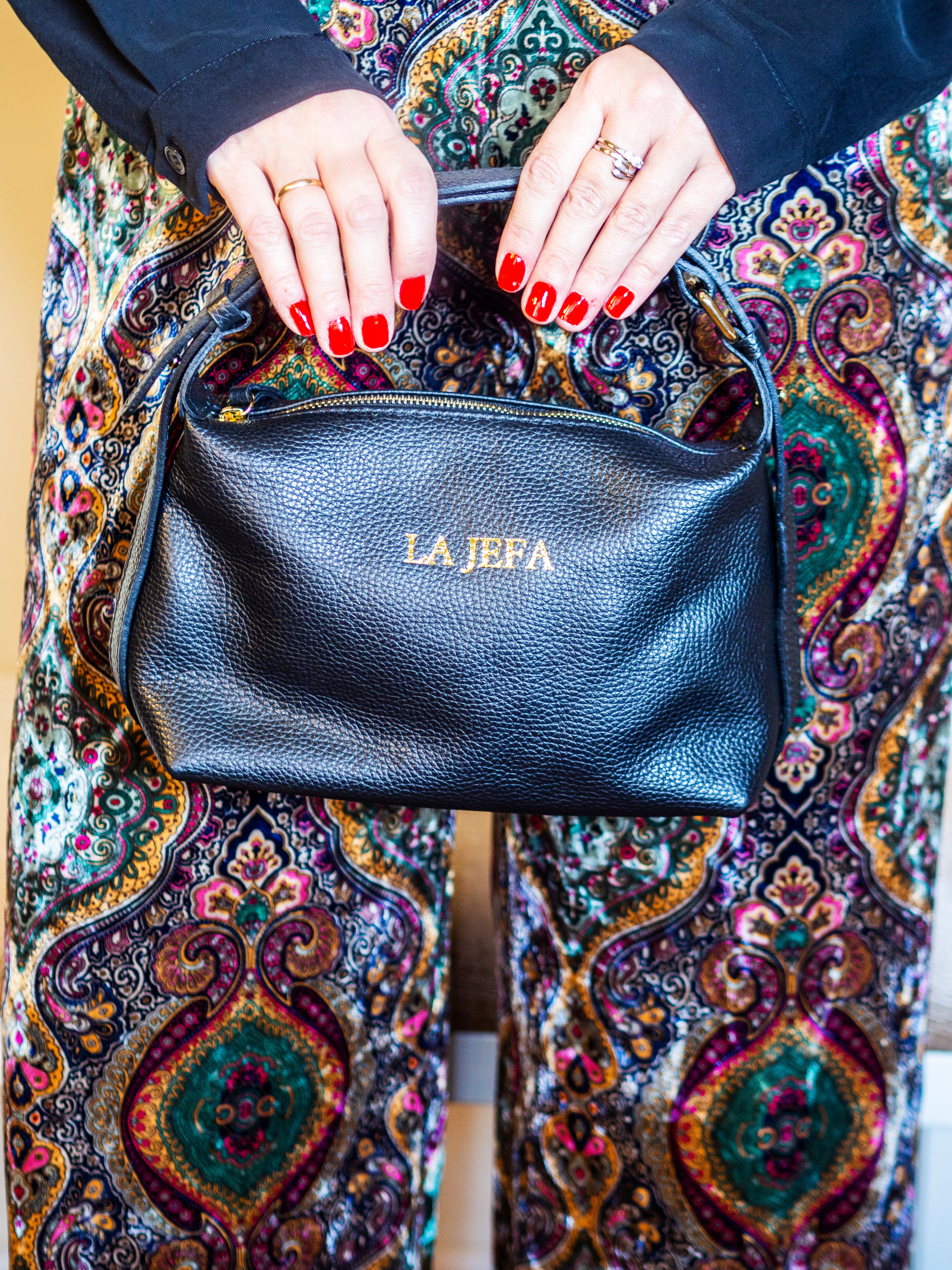 Mini bolso "La jefa" - Negro