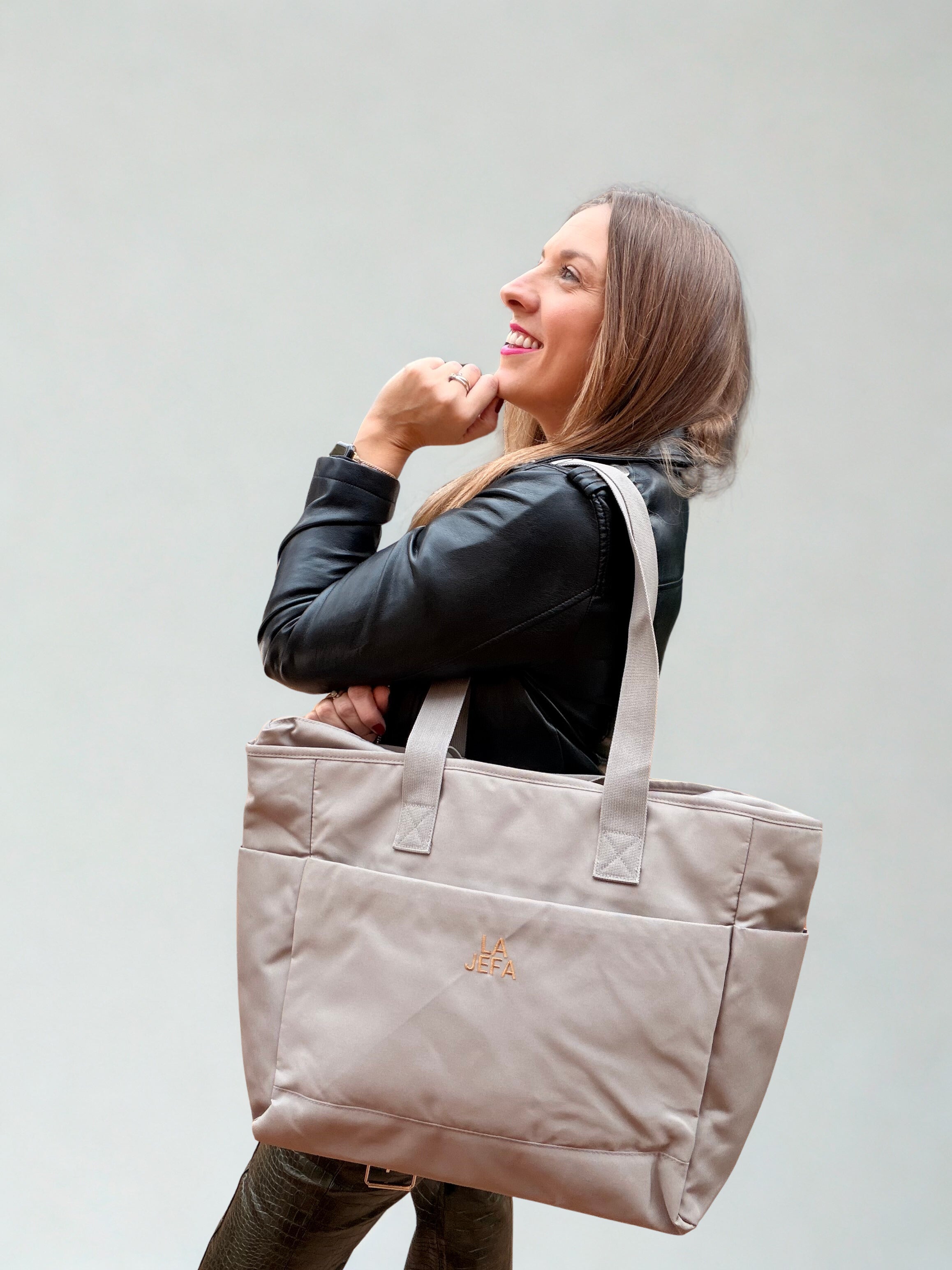 Bolso todoterreno "LA JEFA" - gris