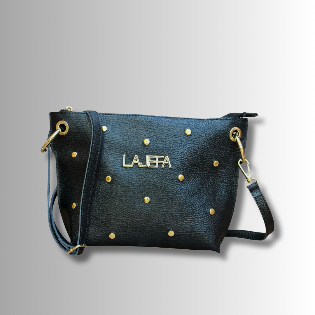Mini Bolso Negro Tachuelas