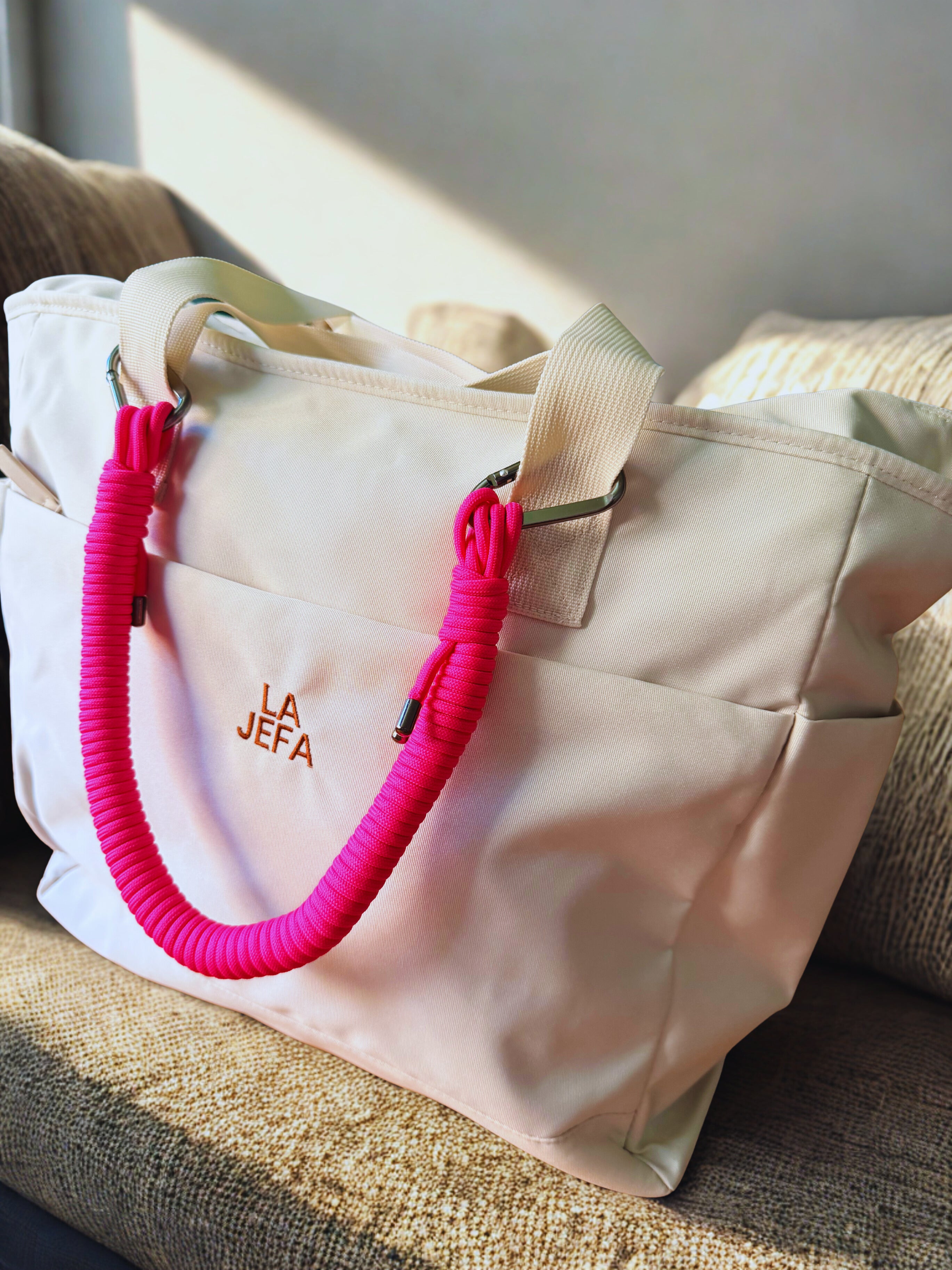 Bolso todoterreno "LA JEFA" - beige