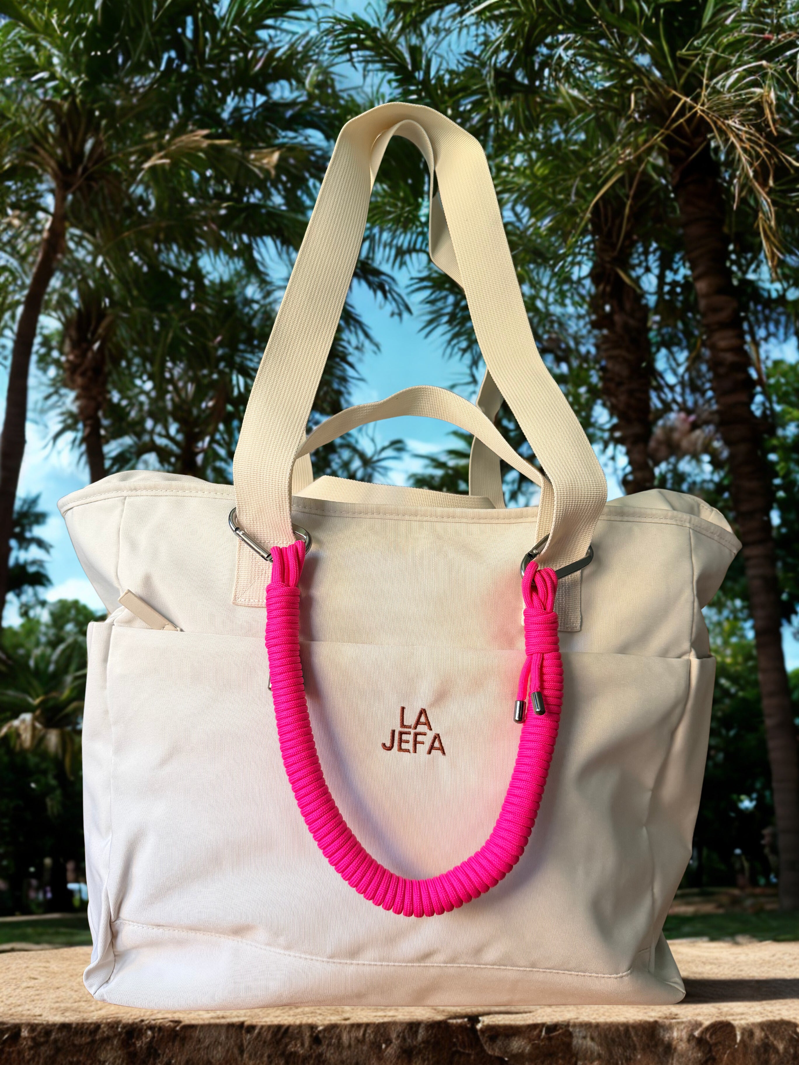 Bolso todoterreno "LA JEFA" - beige