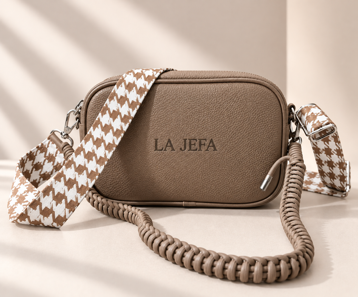 Bolso "LA JEFA"- Vegan- Topo