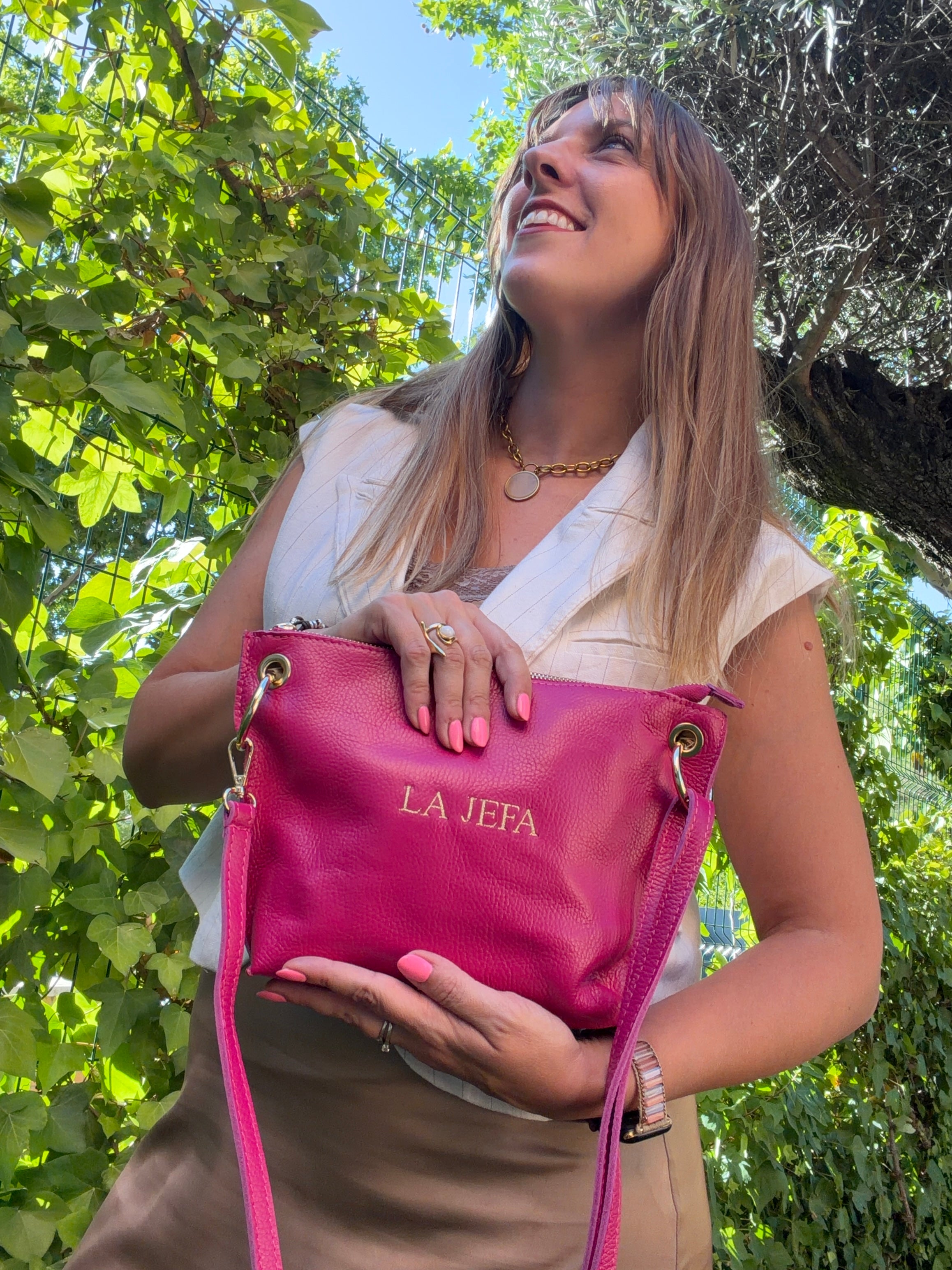 Bolso "LA JEFA"- Pink