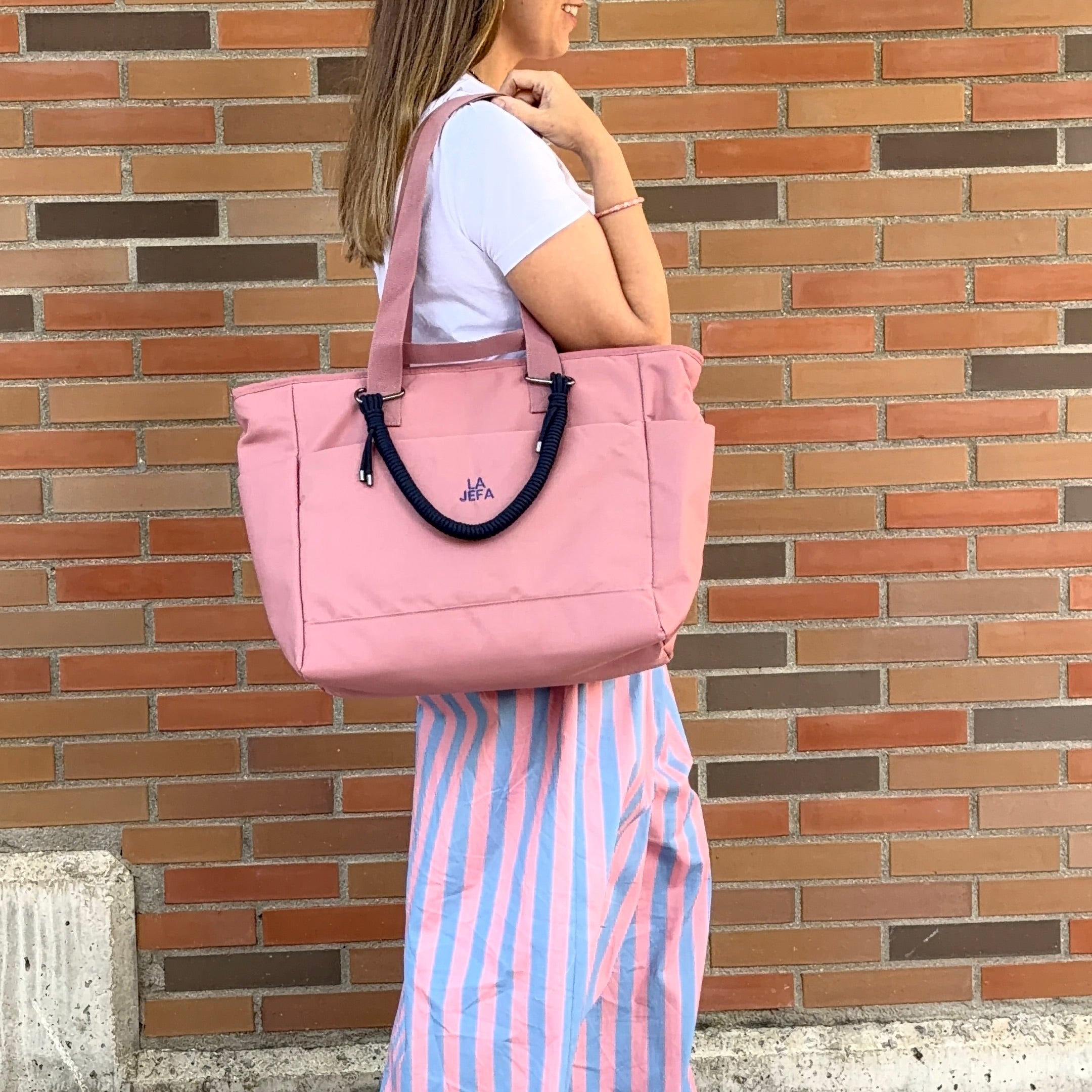 Bolso todoterreno "LA JEFA" - Rosa