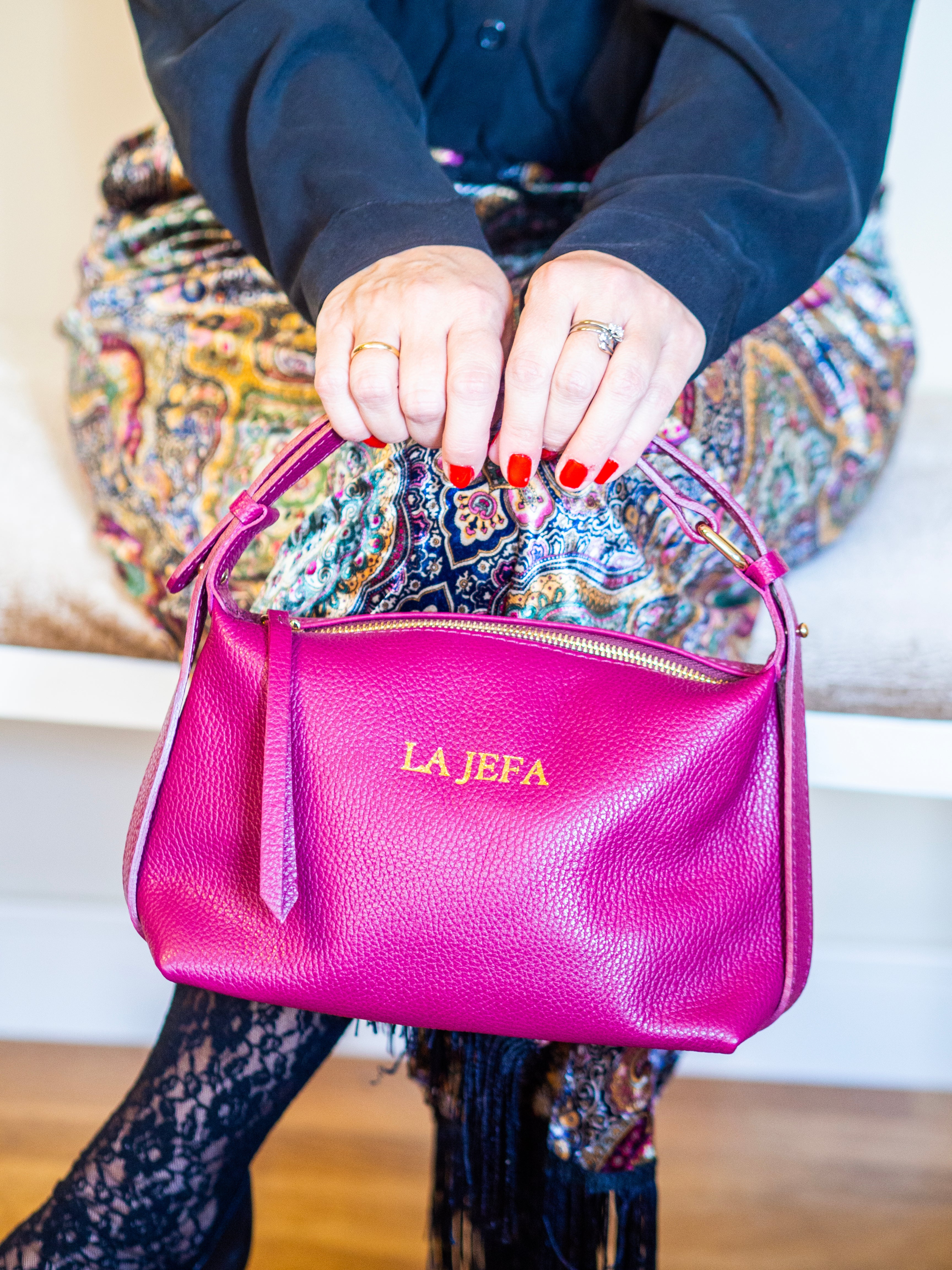 Mini bolso "La jefa" - Buganvilla