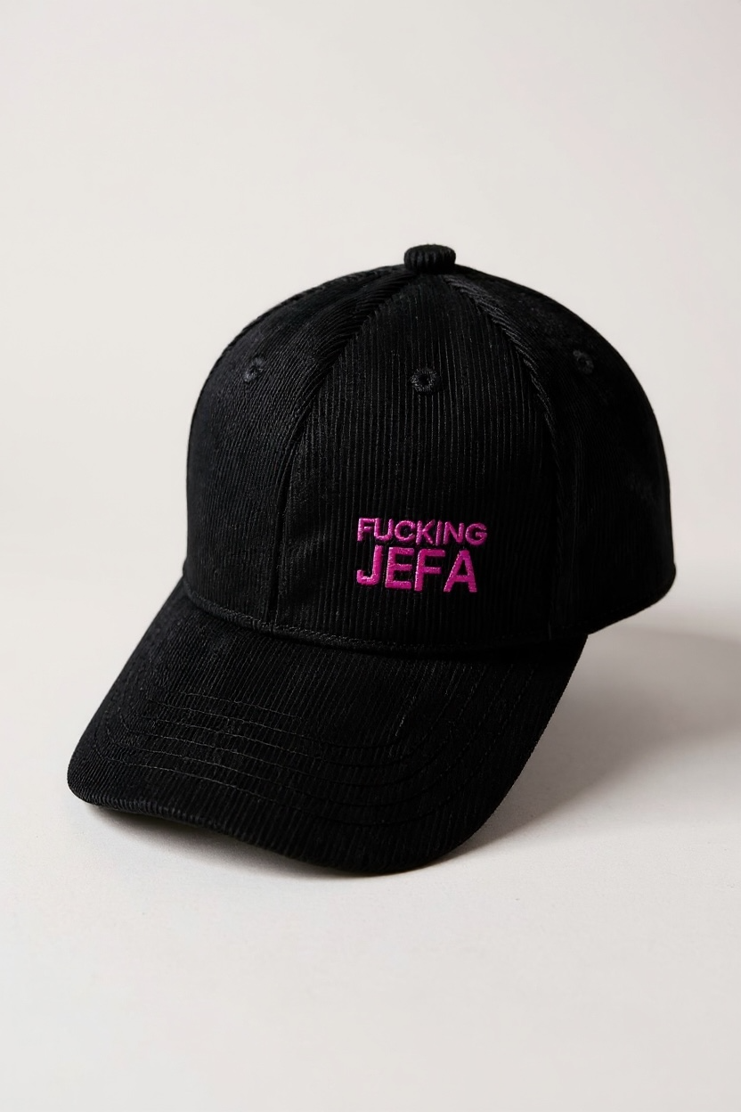 Gorra FUCKING JEFA – Black