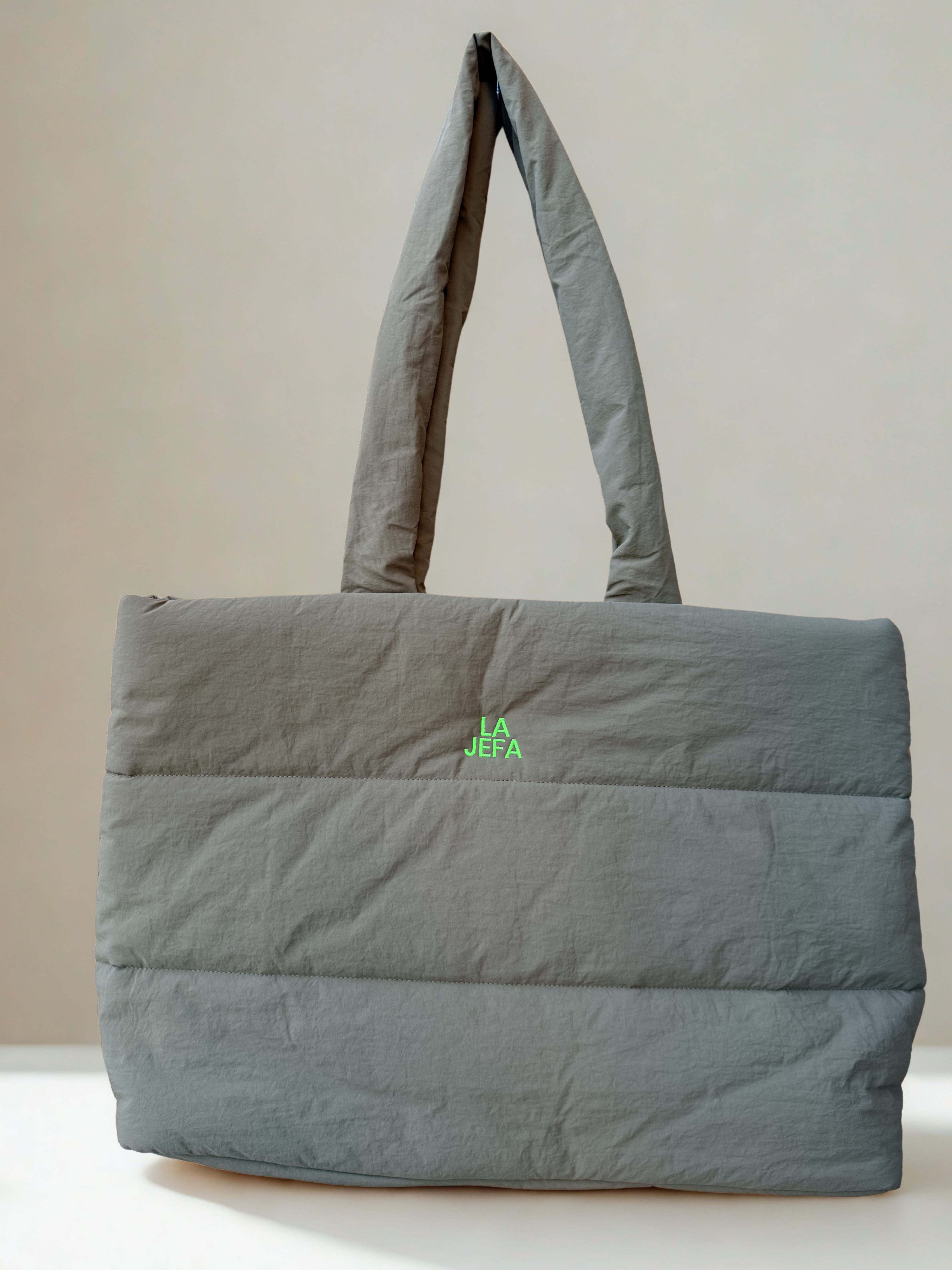 Bolso acolchadito "LA JEFA" -Verde