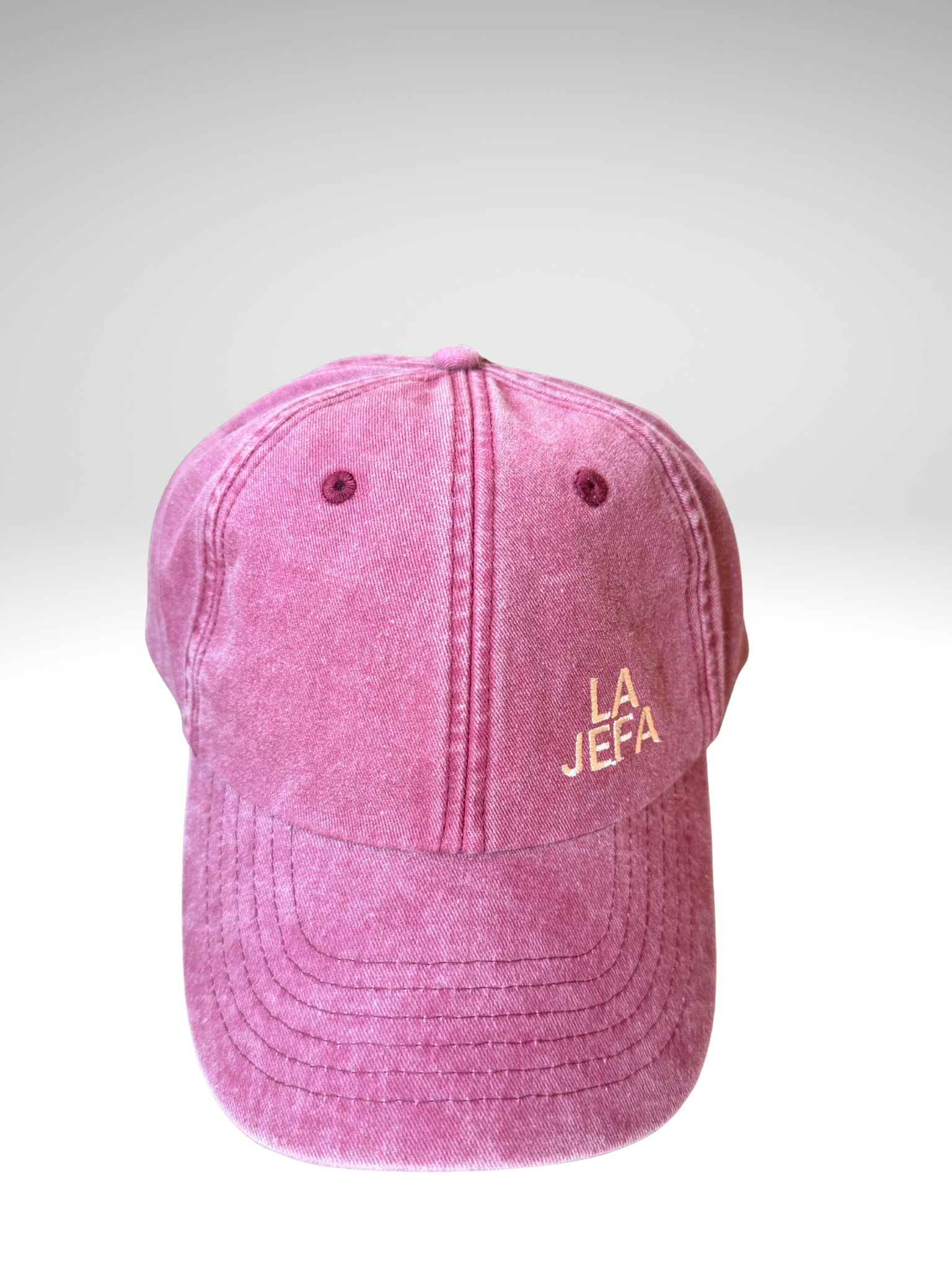 Gorra LA JEFA – Burdeos